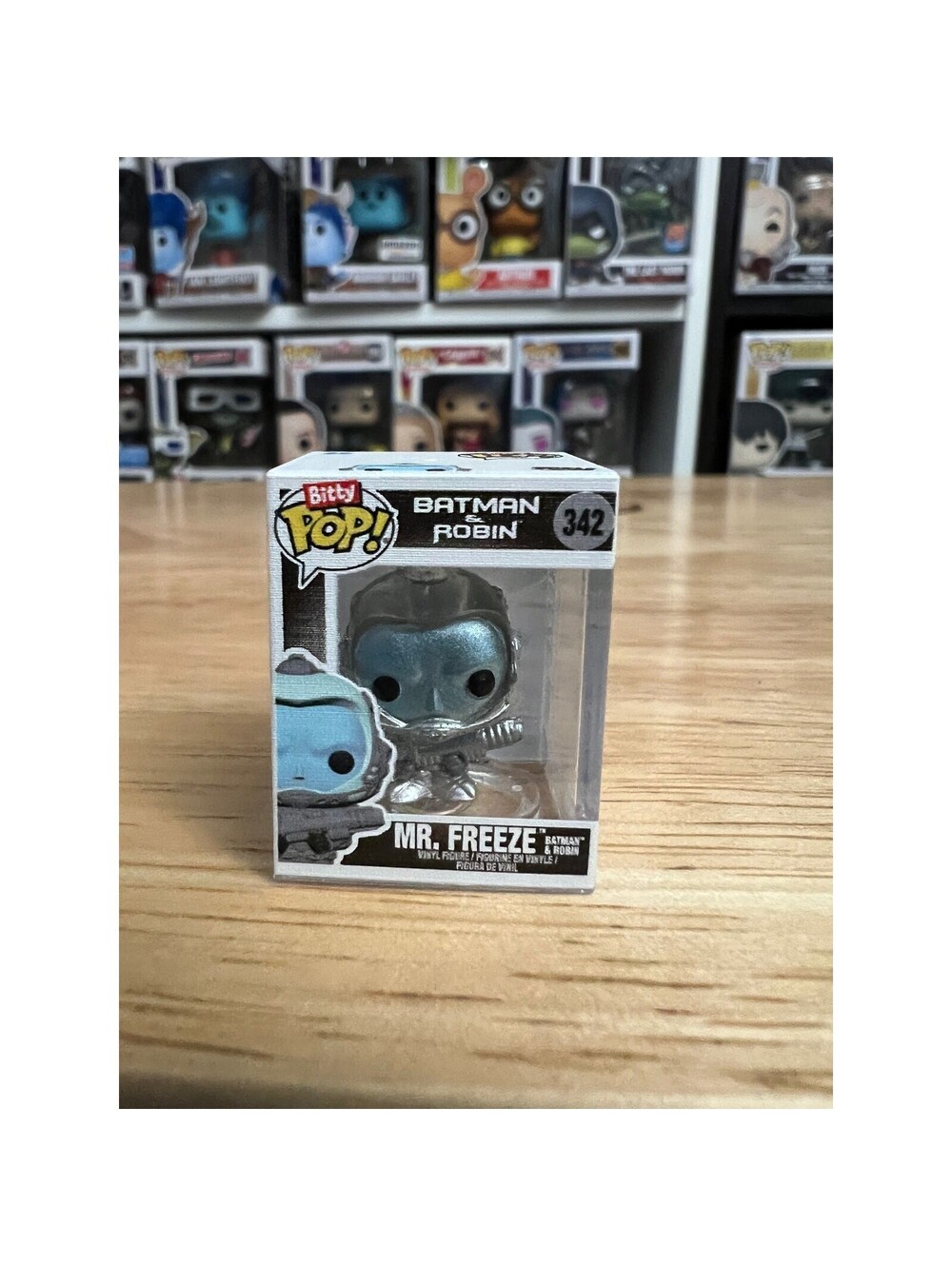 BITTY Mr. Freeze 1-Inch Funko Pop #342 Movies DC Comics Batman & Robin Villains